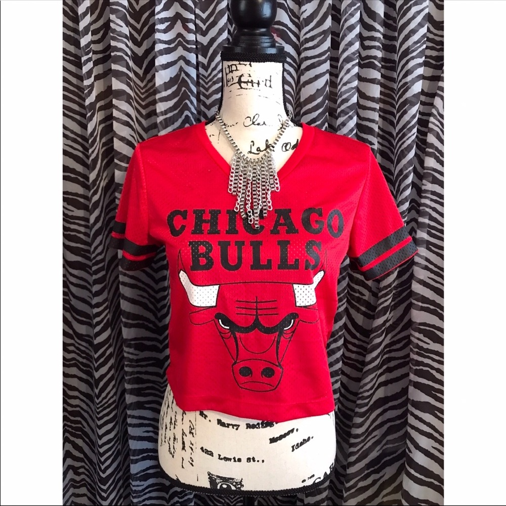 Chicago bulls crop top